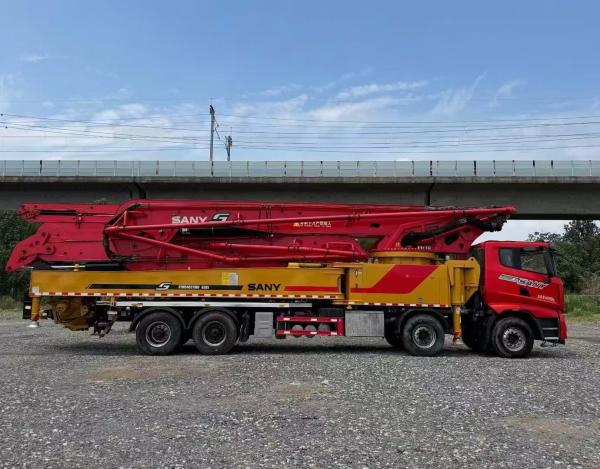2022 Sany concrete pump truck 62 meters for sale, the most suitable concrete pump for high-rise buildings