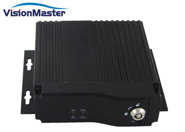 AHD 720P 36V 4 Channel Car DVR Recorder High Definition With Alarm System