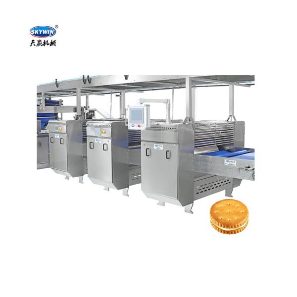 Automatic Commercial Cookie Soft Biscuit Production Line PLC touch control panel