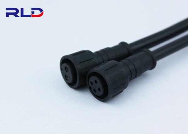 PVC sobre - conector macho bonde impermeável das tomadas e dos soquetes IP67 do molde