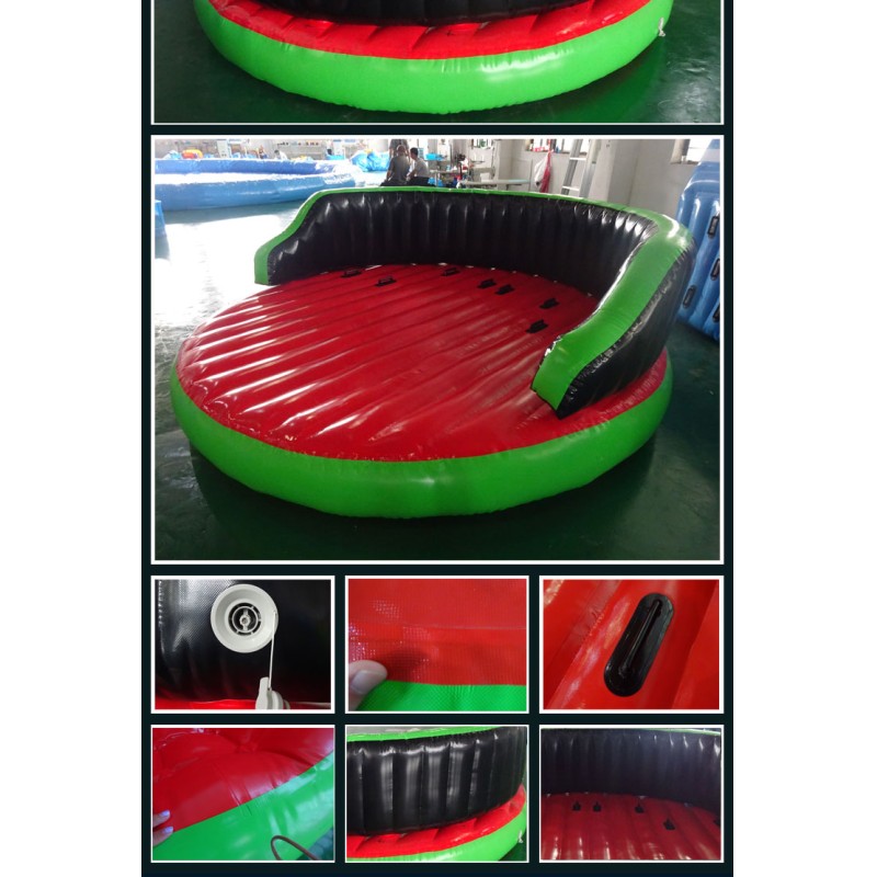 Cheap Inflatable Floating Island Water Boat Toy