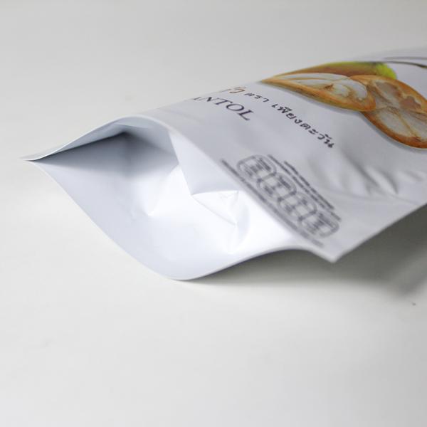 Sun Dried Santol Aluminum Foil Printed Bakery Bags Open Top Food Grade