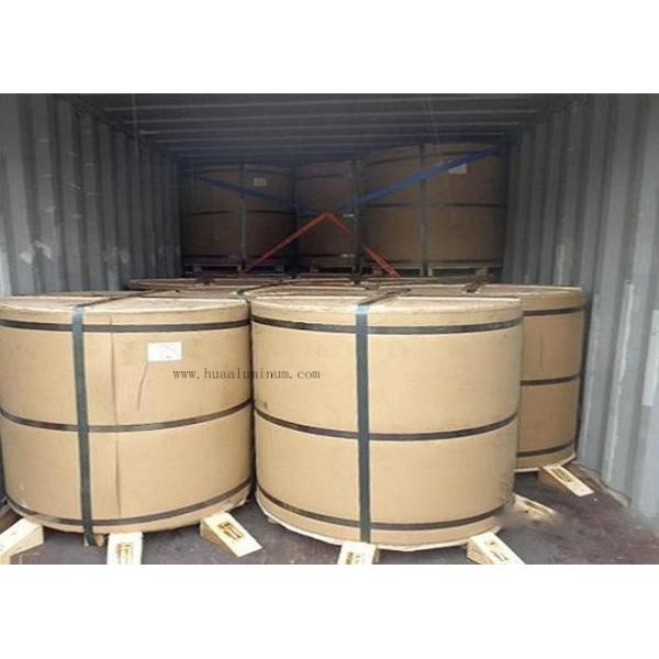 H116 6mm Tickness Painted Aluminum Coil With Blue Color Coated