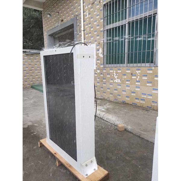 55-inch Android/Windows waterproof white outdoor standing advertising machine