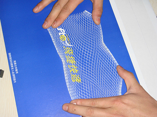 Workpiece Metal Protective Plastic Packaging Net  / Plastic Net Cover