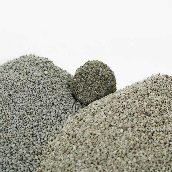 Fácil de recoger Minerales Cat Litter Gris sin polvo Kitty Litter Materiales naturales