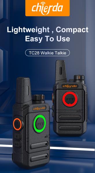 チルダ TC28 VHF UHF ハンドヘルド 2方向ラジオウォーキートーク