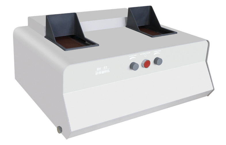 Water Cooling Metallographic Abrasive Belt Grinding Machine 1400rpm CE Certified