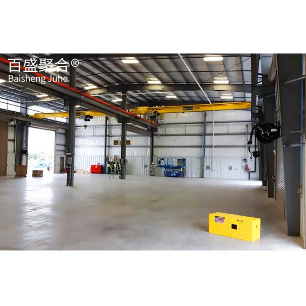 Aluminum Alloy Window Steel Structure Prefab Warehouse Building Q235 Q345B