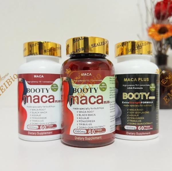 Booty Curve Butt Enlargement Capsules Butt And Hip Enlargement Organic Maca Capsules