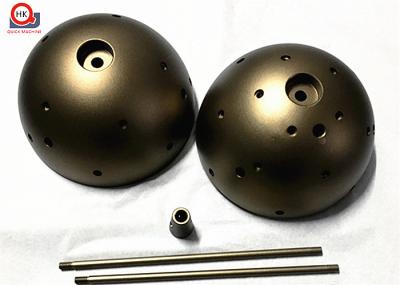 Decorative Lamps CNC Metal Parts Brass Anodized With ISO 9001 Certification