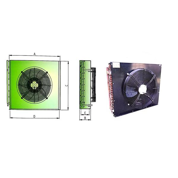 380V/220V Air-Cooled Commercial Refrigeration Condenser for Long-Lasting Performance