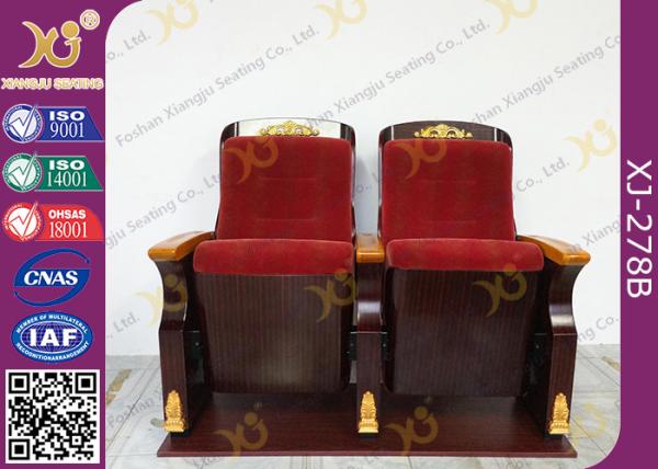 Commercial Triangle Arm Conference Room Church Seats / Auditorium Chair