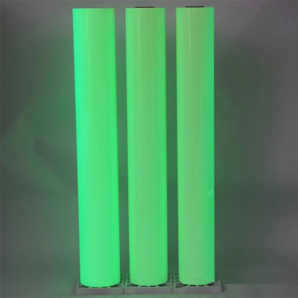 Glow In The Dark Vinyl Film 1.24M*45.7M Aplicação interna e externa