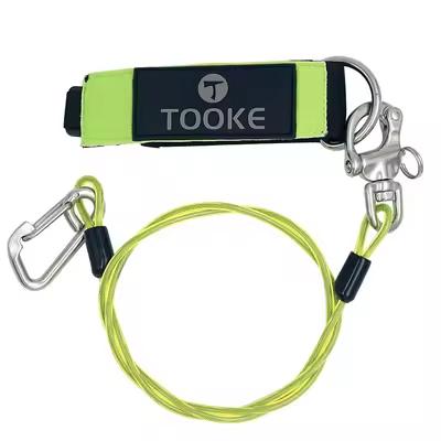 Heavy Duty Durable Training Guide Rope Free Diving Safety Lanyard For Underwater Sports