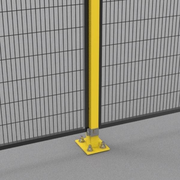 20*100mm Robot Safety Fence Industrial Protection