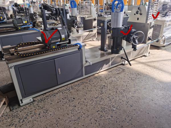 Automatic 60mm 40m/Min Spiral Paper Tube Making Machine