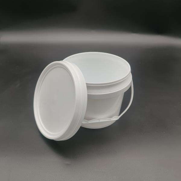 Round PP Plastic Bucket 5 Gallon Polypropylene Buckets With Metal Handle