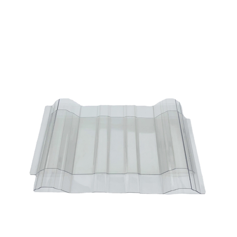 Corrugated Polycarbonate Sheet UV Coating Weather Resistance Lightweight