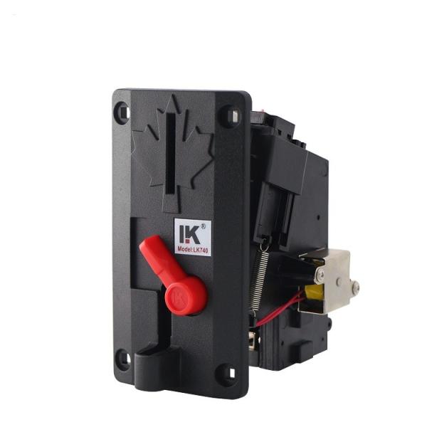 Zinc Alloy / Plastic Coin Selector For Amusement Park Game Machine