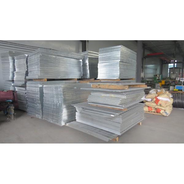 Решетка пола решетки металла горячего погружения Q235 гальванизированная для сарая голубя