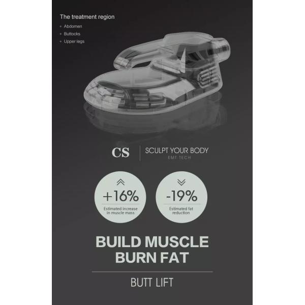 Машина мышцы Hiemt машины тела воздушного охлаждения Emslim ваяя красивая