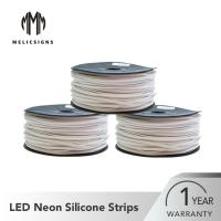 Color blanco LED Flex Strip For Christmas de neón del grueso blanco de 6m m