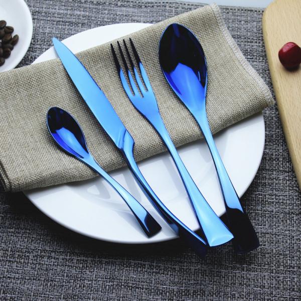 China NEWTO NC055 Stainless Steel Cutlery/Blue Flatware/Kitchen Household