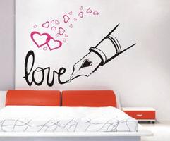 Love Modern Designer PVC House Wall Decoration Stickers F232