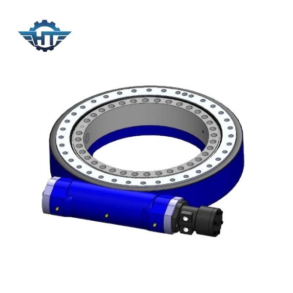 Single Axis 9 Inch Vertical Worm Gear Slew Drive With High Accuracy For PV Solar Trackers