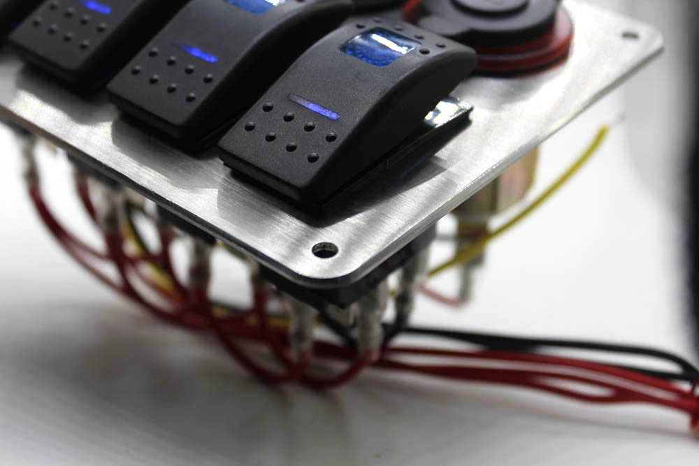 4 панель перекидного переключателя заряжателя IP65 USB шатии всеобщая