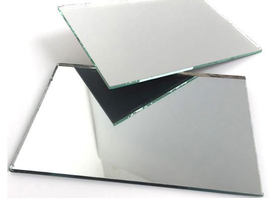 4mm Large Silver Wall Mirror , Environmental Silver Bathroom Mirror For Gym
