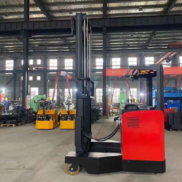 1500kg CQD15S-45 1.5T Multi-direction Seated Forklift triplex mast 6m