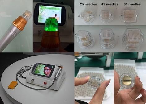 invasive RF microneedle skin rejuvenation wrinkle removal skin lifting machine