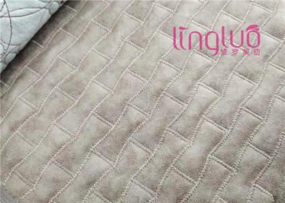 Line Seam Sofa Upholstery Fabric Luxurious Softness For Curtain , Cushion