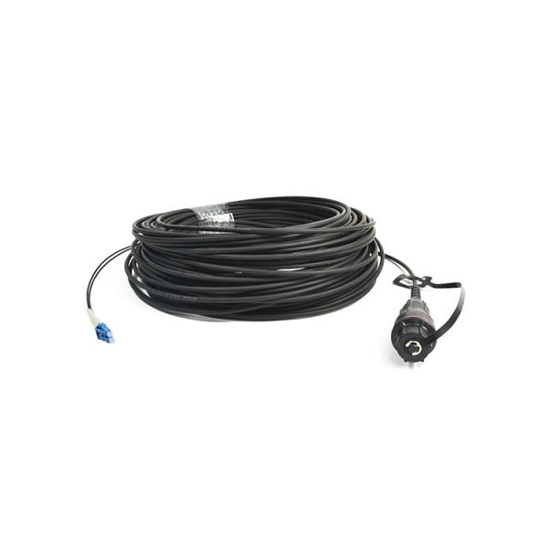 UV Resistant IP67 FULLX LC FTTA Open Bulkhead Patch Cord