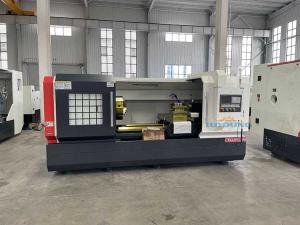 Tornos CNC horizontais pesados CK6180 1000/1500/2000/3000mm 4/6/8 Estações