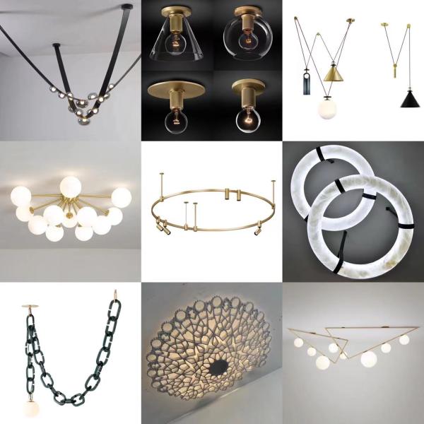 Modern LED Chandelier Lighting for Living Room Dining Kitchen Nordic Gold Bedroom Loft Home Decor Ceiling Lamp