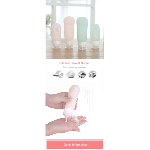 Squeezable перемещение силикона разливает набор по бутылкам с чашкой всасывания