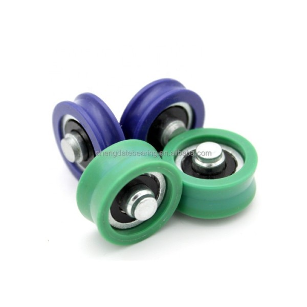 High Quality Custom Nylon U Groove Pulley Guide Roller for Sliding Doors