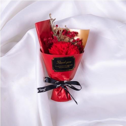 New Mini Bouquet Sunflower Carnation Rose Soap Flower Bouquet for Mother's Day Graduation Season