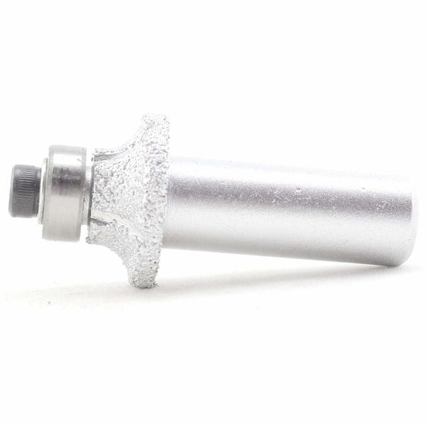 Diamond BRAZED Profile Wheel Router Bit Bullnose Coarse Grit 60 For Marble Granite Stone Hells Tile