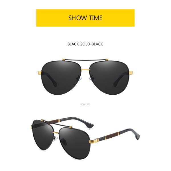 Shades Trendy UV400 Polarized Stylish Sunglasses TAC Luxury Men BSCI