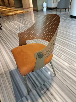 Golden SS Frame Fabric Upholstery Hotel Restaurant Furniture  Hotel Dining Room Chairs