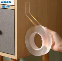 Adhésif Wonder Nano Tape Roll épaisseur 2,5 mm Gel transparent à double face recyclable