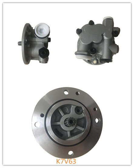 Железный гидравлический насос с зубчатой передачей К7В63 для низкого давления экскаватора СК130-8 СК140-8