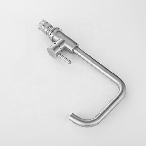 Water Saving Kitchen Sink Faucet with Polished Finish and Strong Cleaning Function