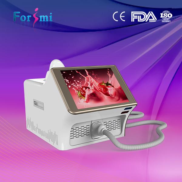 portable wavelength 808nm diode laser hair removal machine15inch capacitive screen 1-10Hz frequency