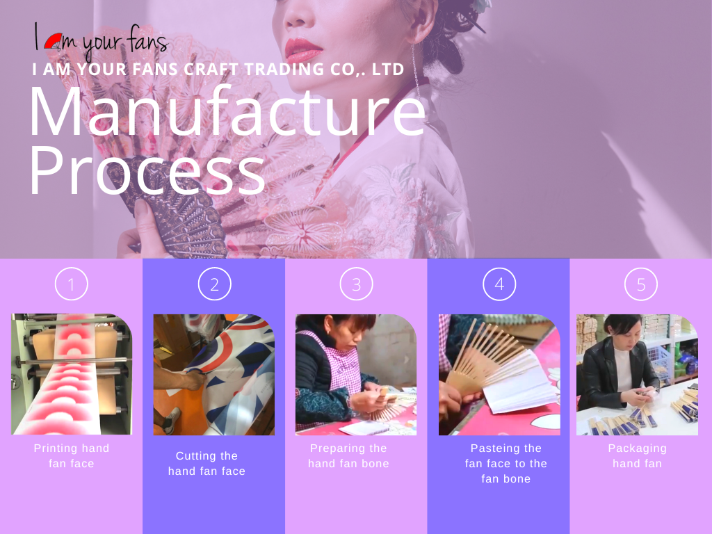 Personalized Plastic Fan 23 Cm Hand Fans Custom Printed Folding Plastic Fan