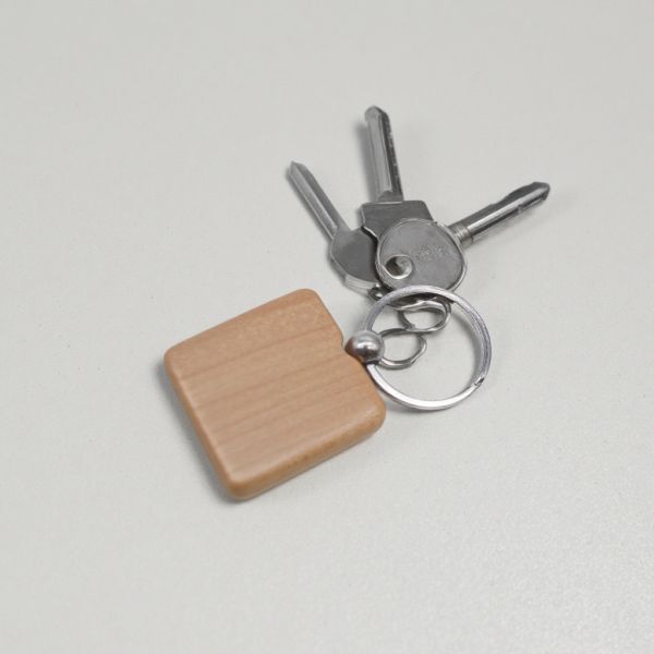 Handcrafted  Various Styles Wood Keychains Finest Quality for Decoration